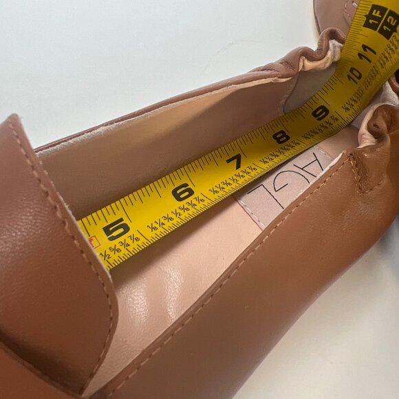 AGL Mara Brandy Brown Leather Loafers Women Size 37.5 - Picture 7 of 9
